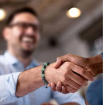 Natural Hematite With Green Aventurine Wealth Charm Bracelet