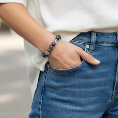 Natural Crystal Ruling Number ( मूलांक ) 7 Bracelet