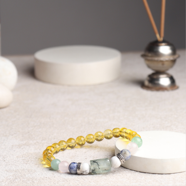 Libra Zodiac ( तुला राशि ) Luck, Power & Success Bracelet