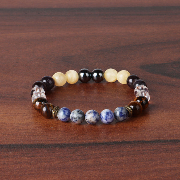 Natural Crystals Migraine & Cervical Relief Bracelet
