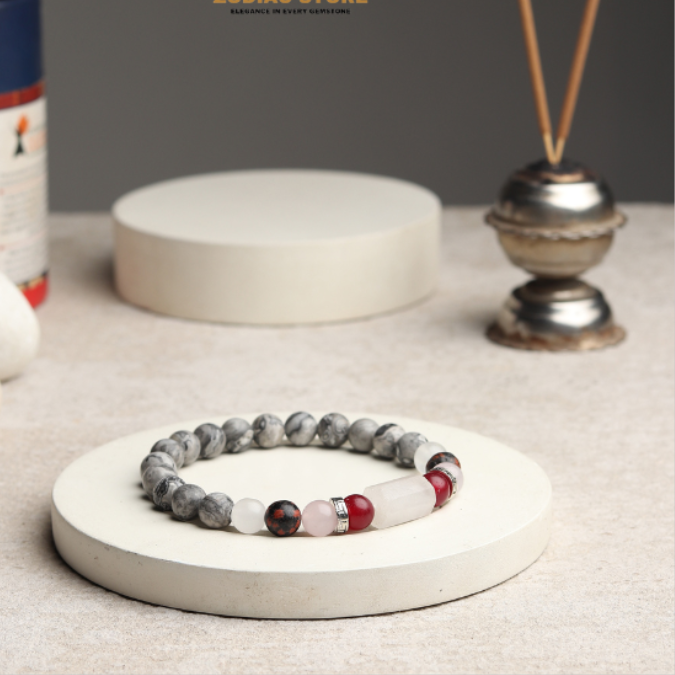 Cancer Zodiac ( कर्क राशि ) Luck, Power & Success Bracelet