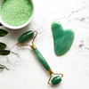Natural Green Aventurine Face Cleanser Roller & Guasha