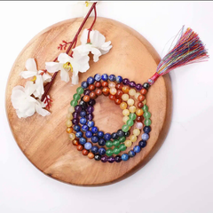 Natural 7 Chakra Prayer Jaap Mala