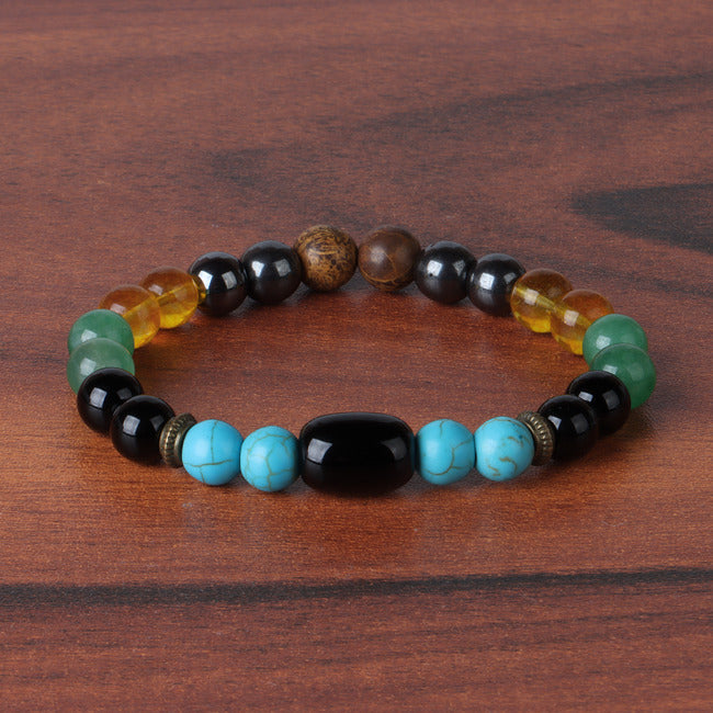 Natural Crystals Wealth Maker Good Luck Bracelet