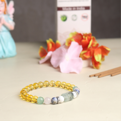 Libra Zodiac ( तुला राशि ) Luck, Power & Success Bracelet
