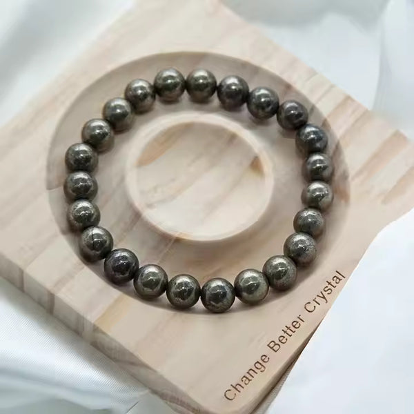 Natural Pyrite Money Magnet Goodluck Charm Bracelet