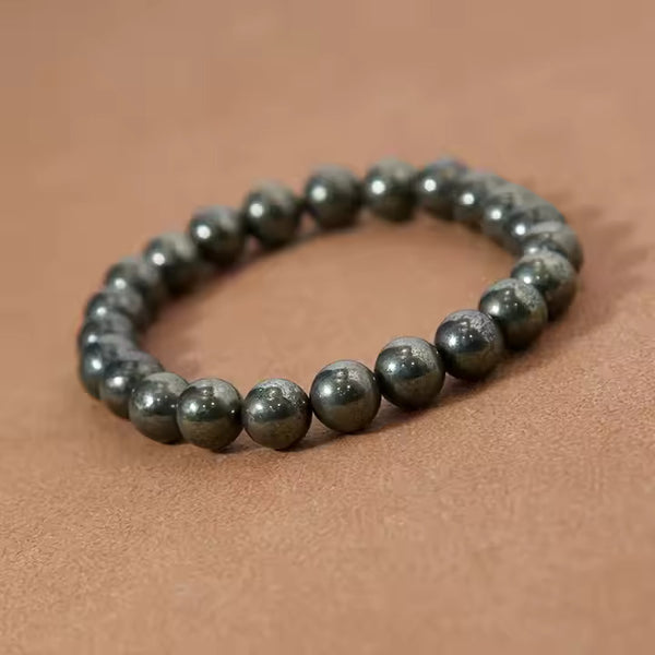 Natural Pyrite Money Magnet Goodluck Charm Bracelet