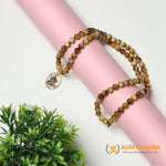 Natural Golden Tiger Eye With God Shiva Pendant