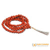 Natural Red Jasper Japa Mala