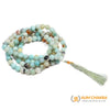 Natural Amazonite Japa Mala