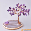 Natural Amethyst Plate Tree