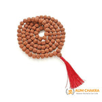 Natural 5 mukhi Rudraksha Japa Mala