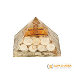 Natural Gomti Chakra VastuNivaran Yantra Pyramid