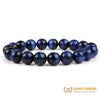 Natural Blue Tiger Eye Stone Bracelet For Good Luck